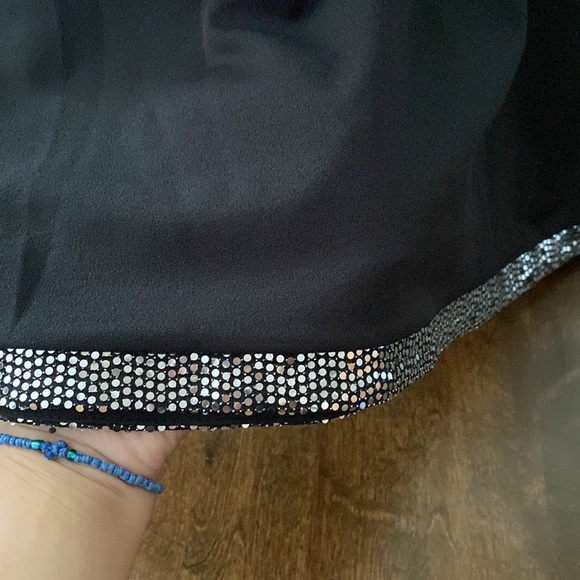 Lily Morgan Black Shirt with Sparkle Detailing - Picture 4 of 6